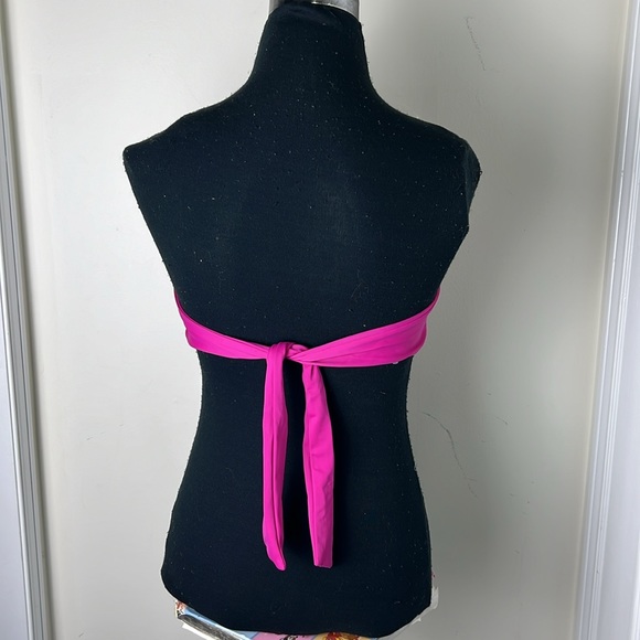 Body Glove Twist Padded Bandeau Bikini Top Size Small - Picture 3 of 13